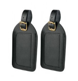 Large Leather Luggage Tags